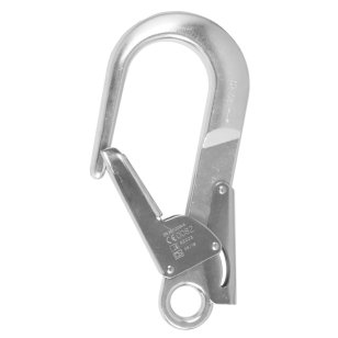 Karabina aluminiová s pojistnou západkou otevření 57 mm